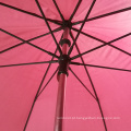 O logotipo da marca vinho tinto imprime guarda-chuvas de golfe personalizados, 60 &#39;&#39; com guarda-chuva de alça de madeira.